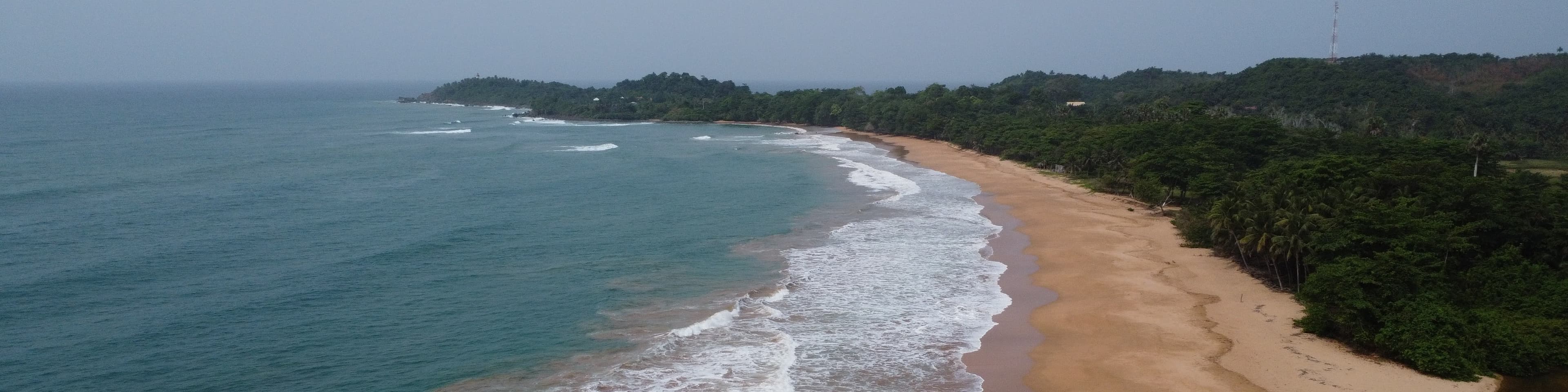 Beach in Ghana